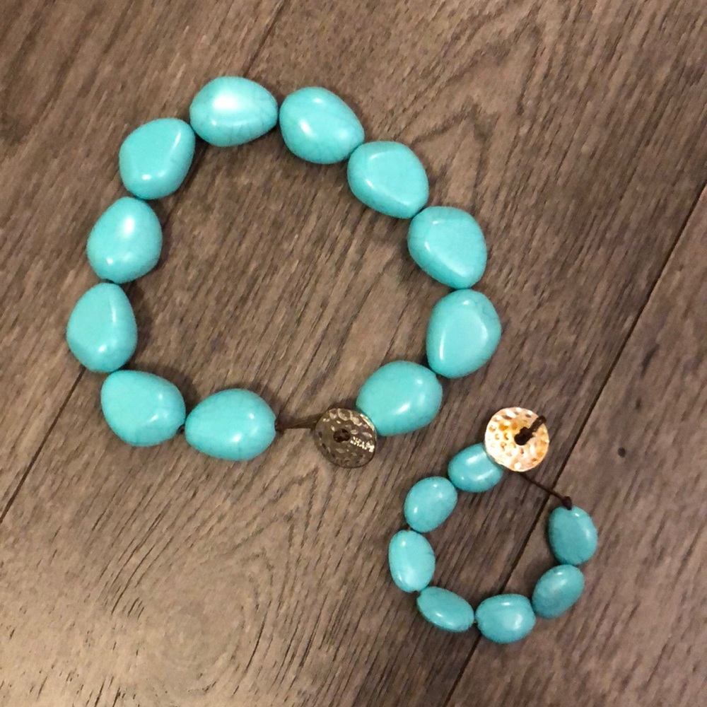 Champs Necklace and bracelet set